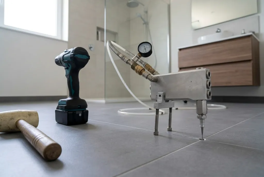 Kitbedrijf Maassluis – holle tegels injecteren
